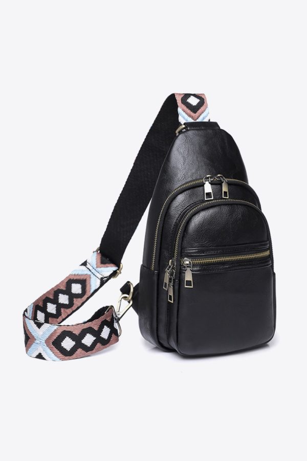 Adored It's Your Time PU Leather Sling Bag - Image 11