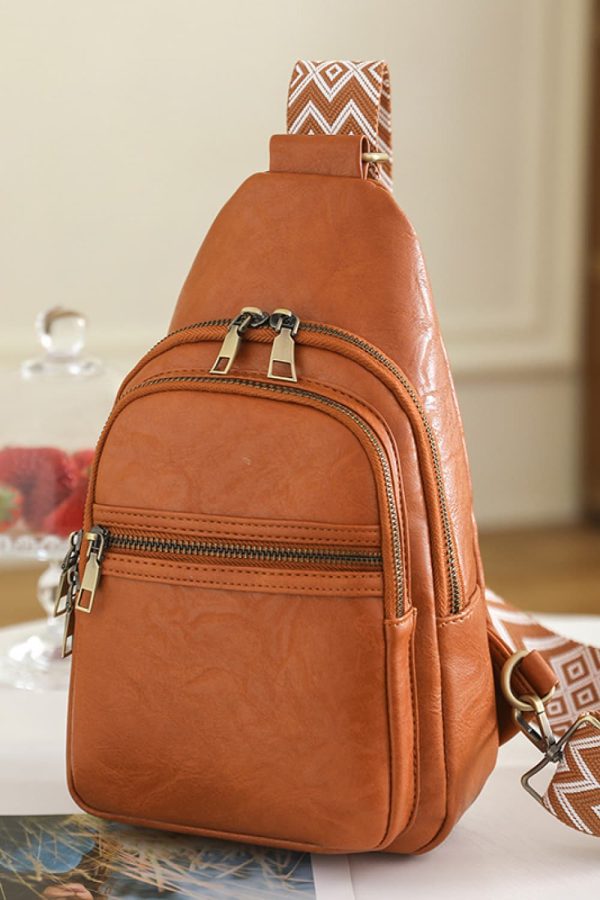 Adored It's Your Time PU Leather Sling Bag - Image 4