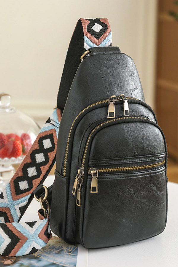 Adored It's Your Time PU Leather Sling Bag - Image 15