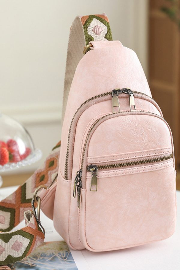 Adored It's Your Time PU Leather Sling Bag - Image 6