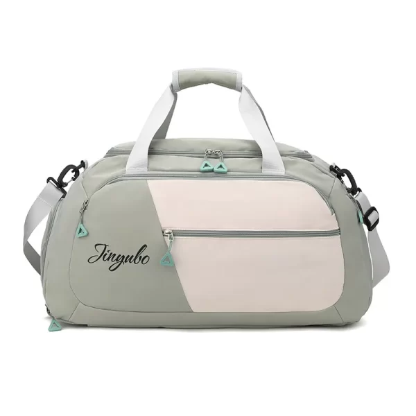 Contrast Nylon Travel Bag - Image 4
