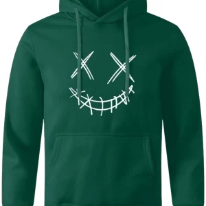 Men's Full Size Drawstring Graphic Long Sleeve Hoodie Plus Size