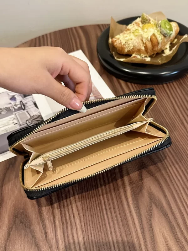 PU Leather Solid Color Wallet - Image 8