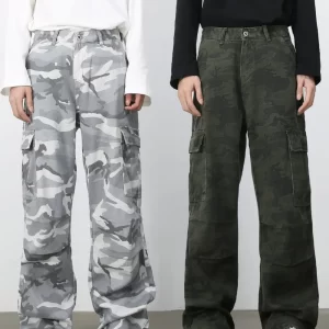 Men's Camouflage Cargo Jeans