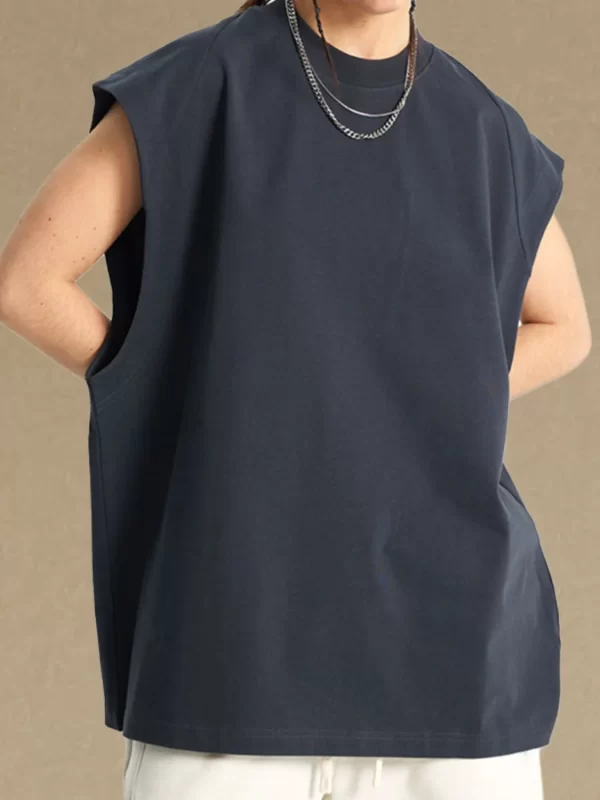 Men's Round Neck Tank - Image 4