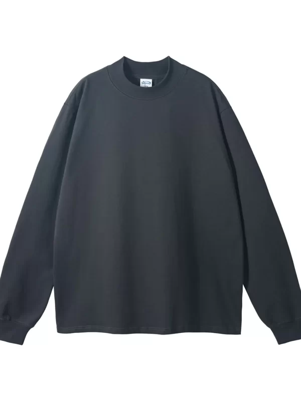 Men's Round Neck Long Sleeve T-Shirt - Image 3