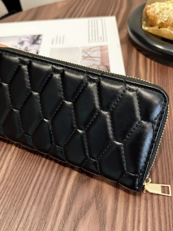 PU Leather Solid Color Wallet - Image 13