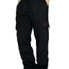 Men's Full Size Drawstring Pants with Pockets Plus Size