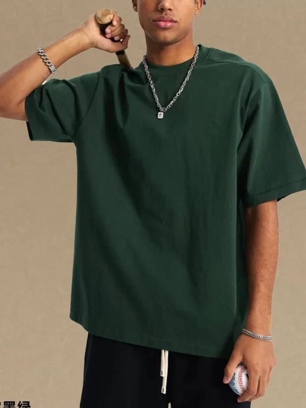 Men's Round Neck Half Sleeve T-Shirt - Image 4