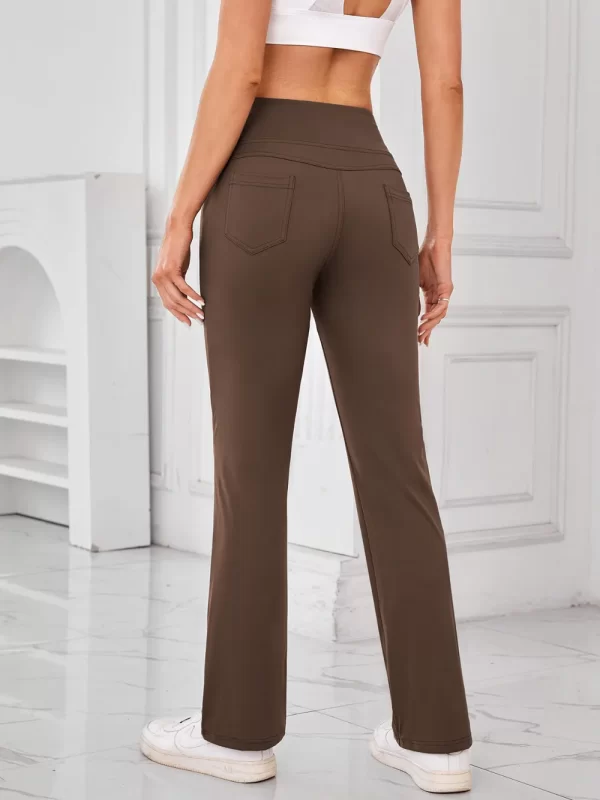 Lovelet High Waist Active Pants with Pockets - Image 2