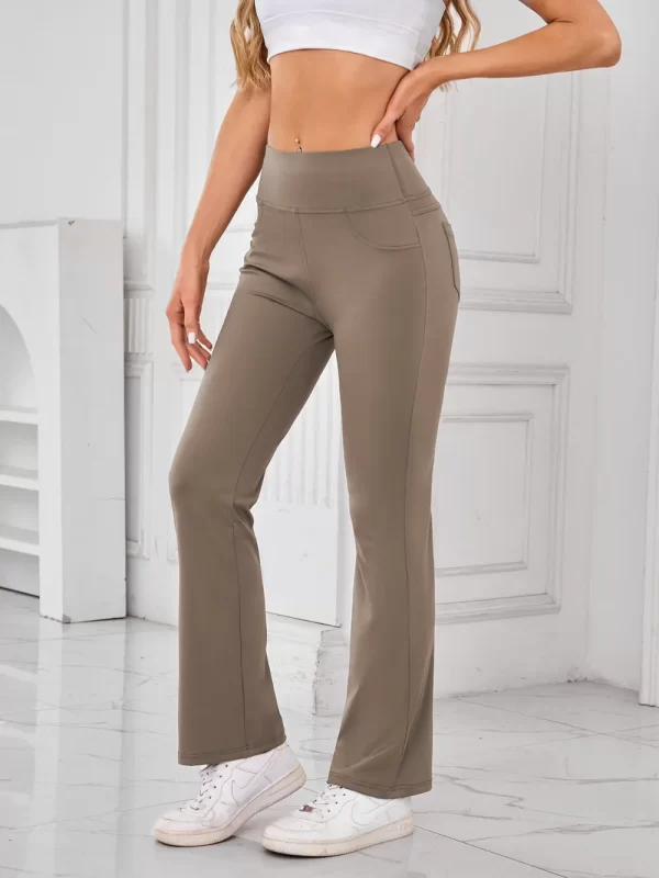 Lovelet High Waist Active Pants with Pockets - Image 10