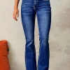Cat Whisker Washed Bootcut Jeans
