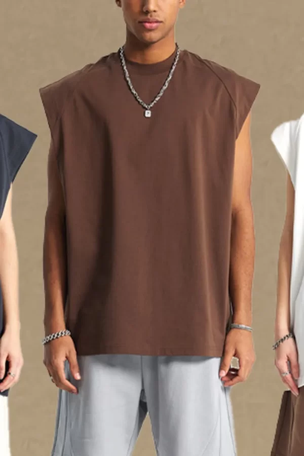 Men's Round Neck Tank - Image 8
