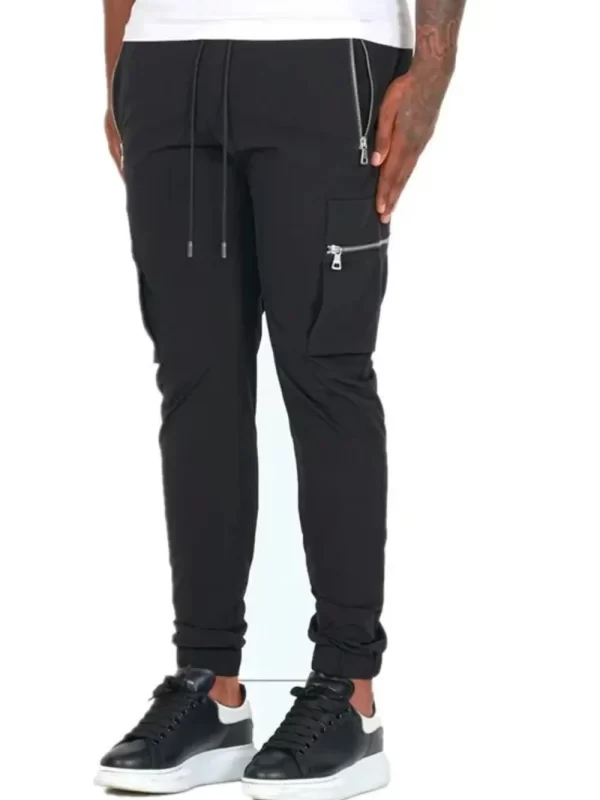 Men's Drawstring Pants with Pockets - Image 7