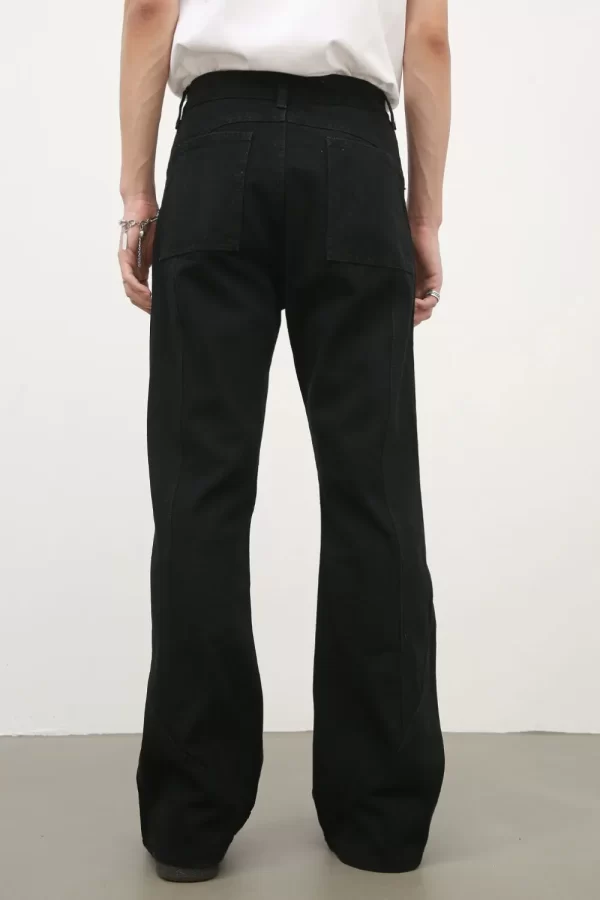 Men's Slim Fit Jeans with Pockets - Image 4