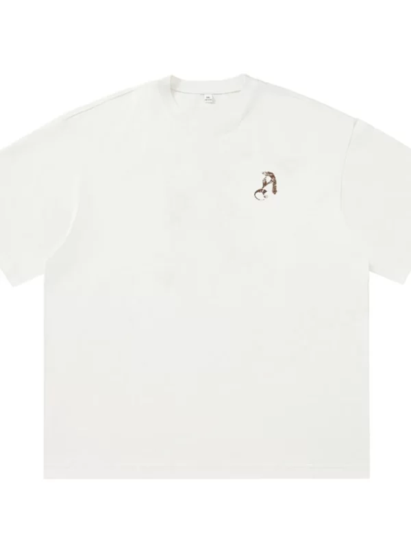 Men's Plus Size Graphic Round Neck Half Sleeve T-Shirt - Image 4