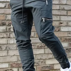 Men's Drawstring Pants with Pockets
