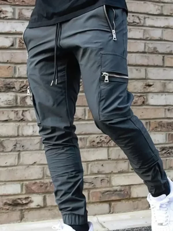Men's Drawstring Pants with Pockets
