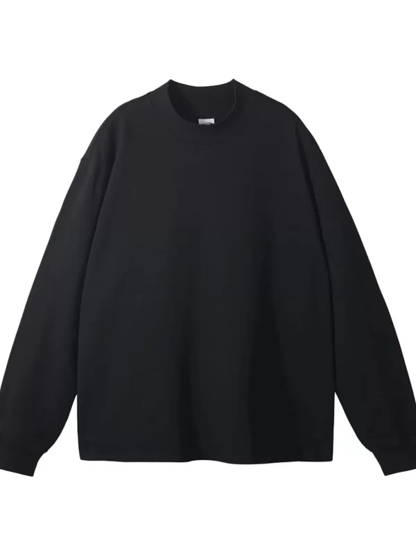 Men's Round Neck Long Sleeve T-Shirt - Image 6