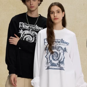 Men's Round Neck Graphic T-Shirt
