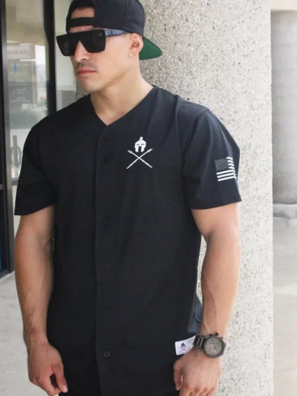 Men's Graphic Button Down Short Sleeve Top - Image 3