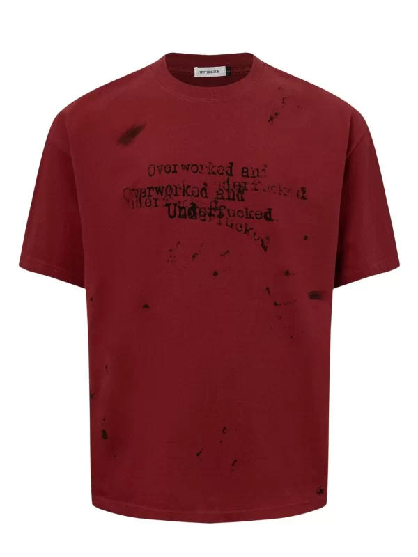 Men's Graphic Print Short Sleeve T-Shirt