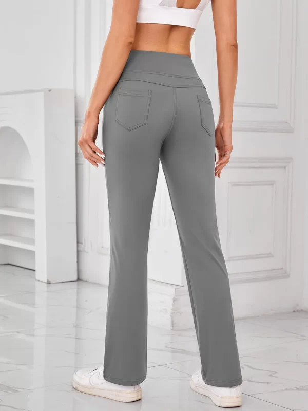 Lovelet High Waist Active Pants with Pockets - Image 21