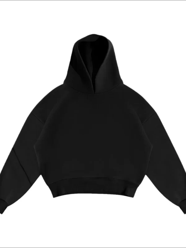 Men's Drop Shoulder Long Sleeve Hoodie - Image 2