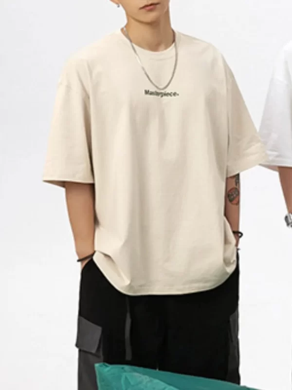 Men's Plus Size Round Neck Half Sleeve T-Shirt - Image 12