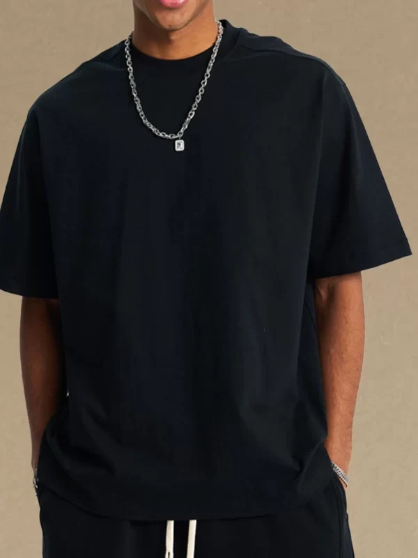 Men's Round Neck Half Sleeve T-Shirt - Image 3