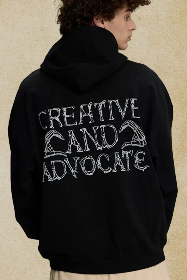 Men's Graphic Long Sleeve Hoodie - Image 7