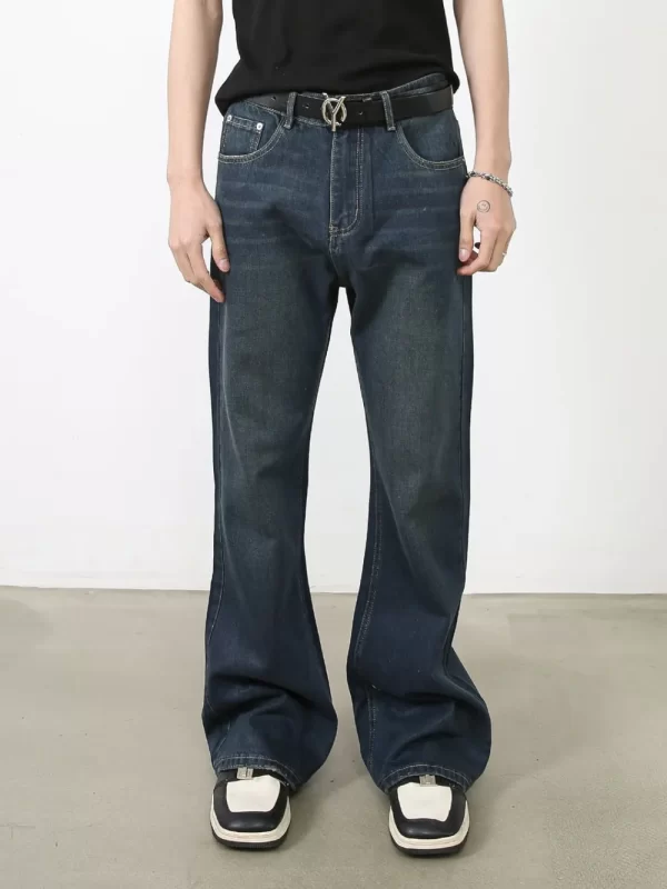 Men's Bootcut Jeans with Pockets - Image 4