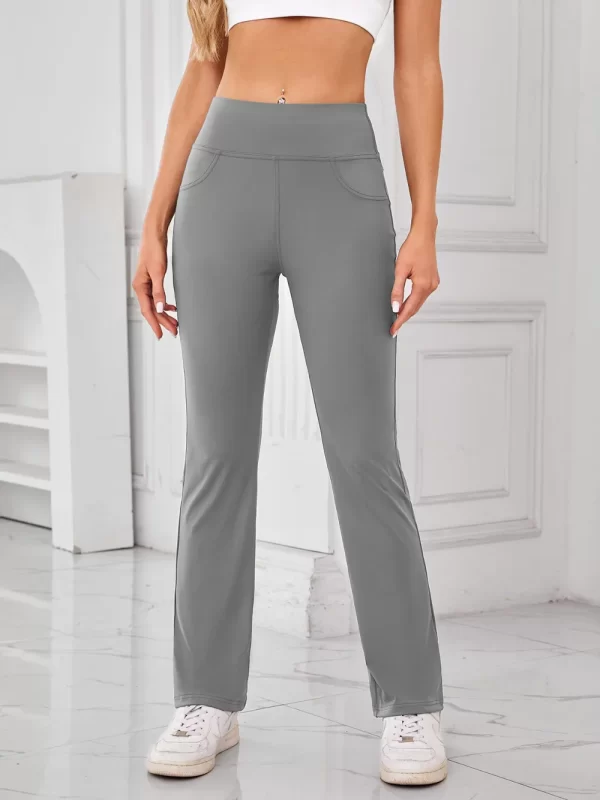 Lovelet High Waist Active Pants with Pockets - Image 22