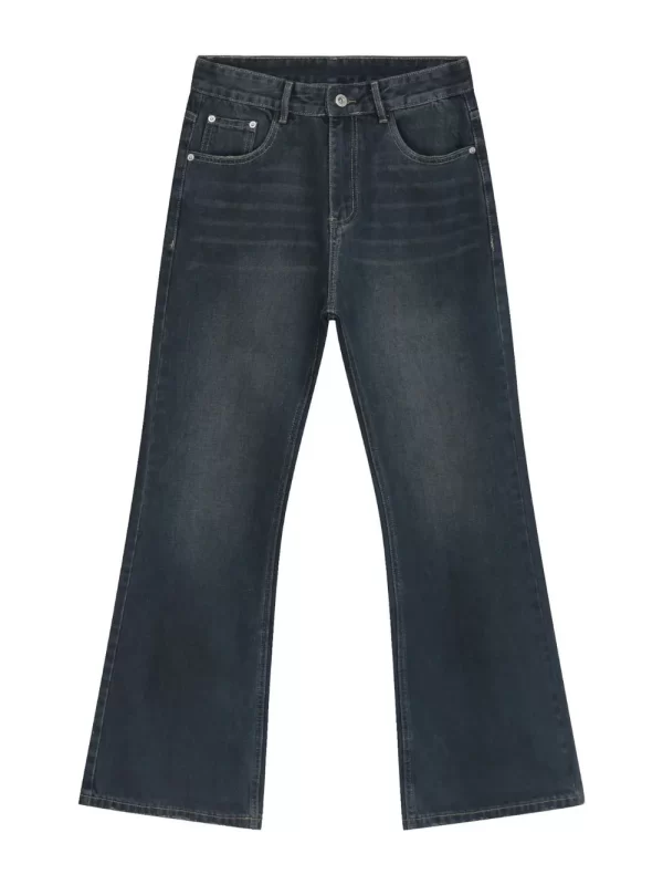 Men's Bootcut Jeans with Pockets - Image 2