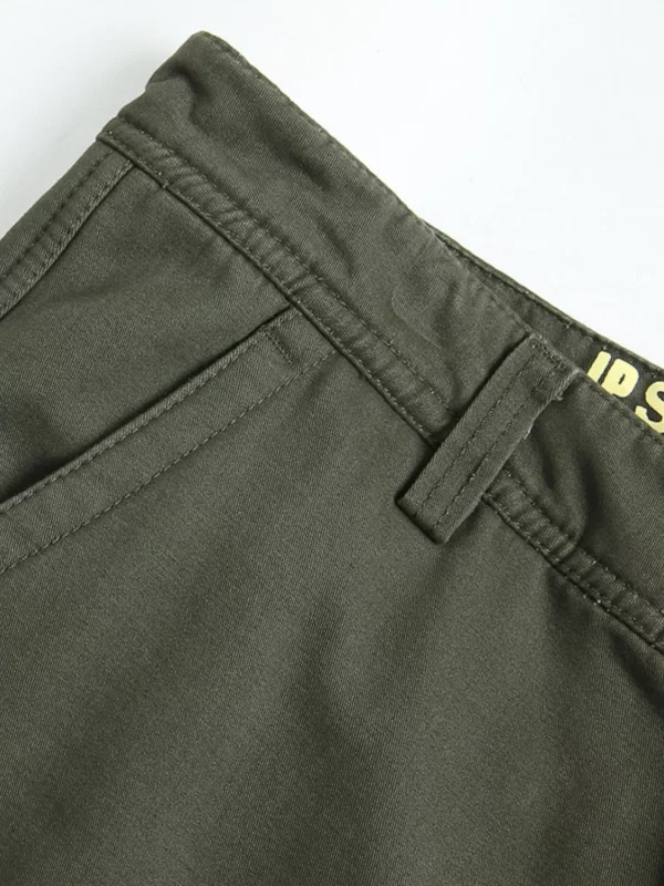 Men's Solid Color Cargo Pants - Image 6