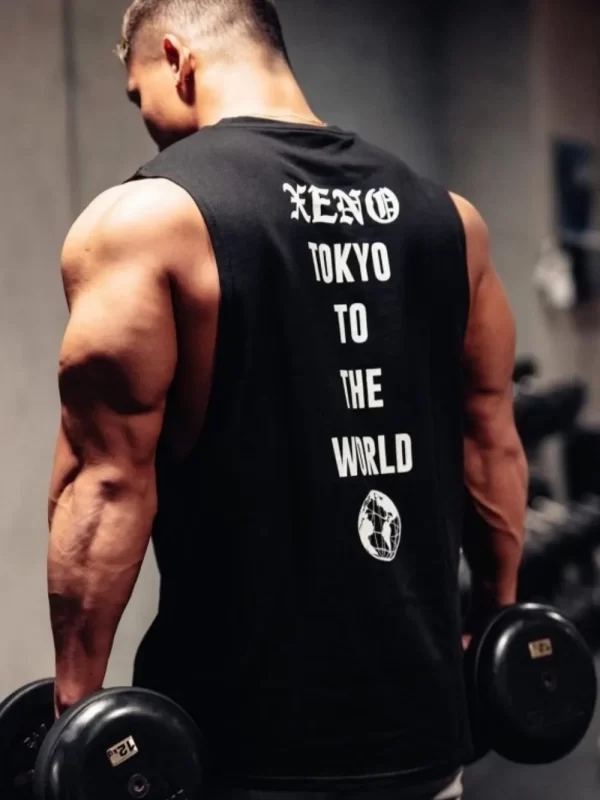 Men's Plus Size Round Neck Tank - Image 6