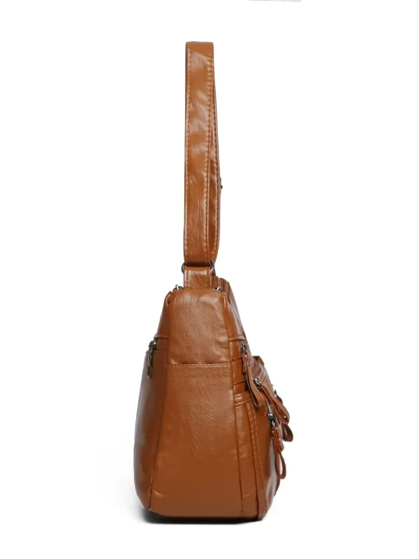 PU Multi-Compartment Crossbody Bag - Image 10