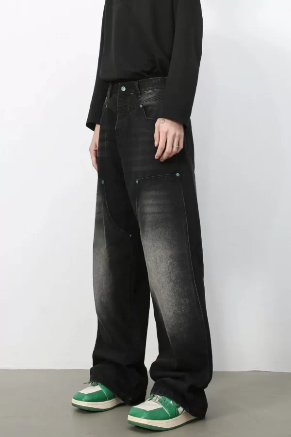 Men's Wide Leg Jeans - Image 5