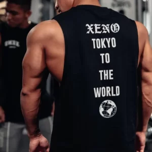 Men's Plus Size Round Neck Tank