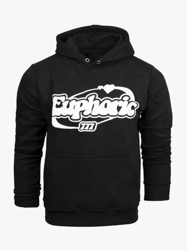 Men's Letter Graphic Long Sleeve Hoodie - Image 4