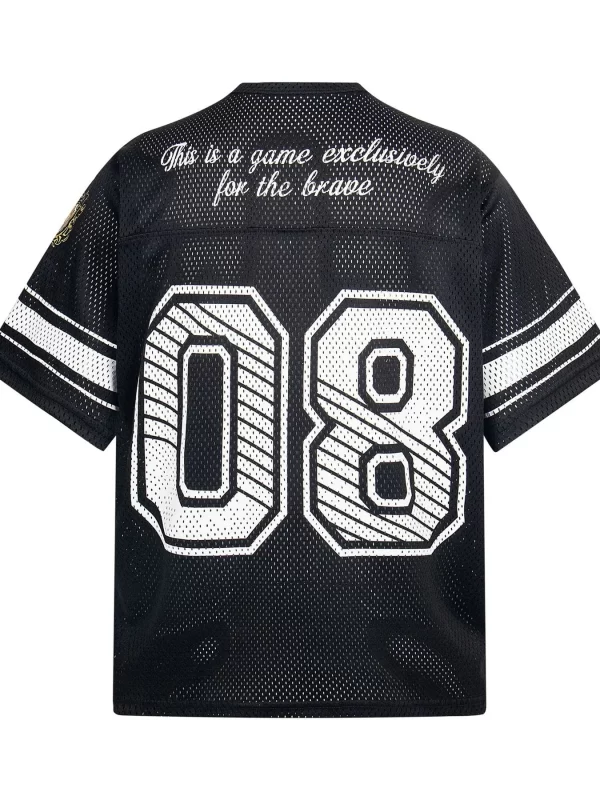 Men's Short Sleeve Mesh T-Shirt with Number 08 Graphic - Image 14
