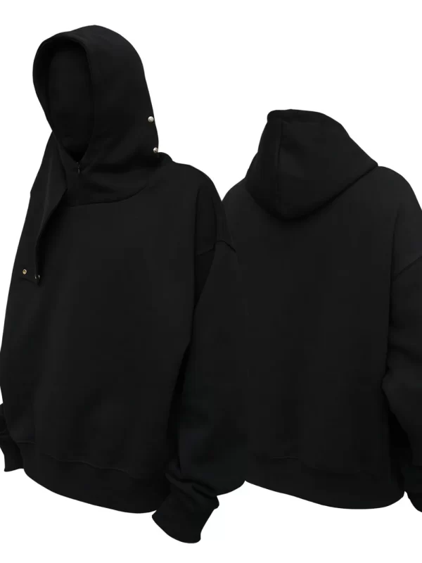 Men's Long Sleeve Hoodie with Mask - Image 7