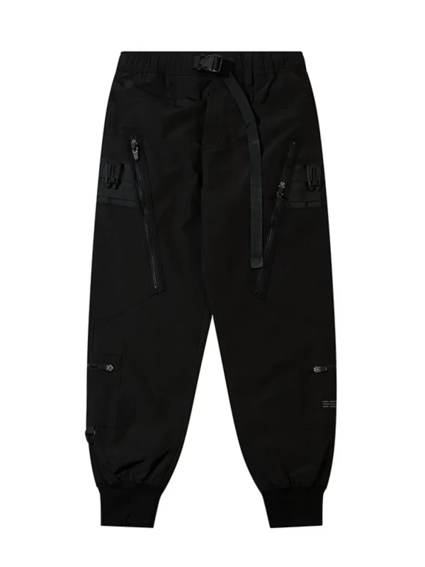 Men's Cargo Joggers with Zip Pockets - Image 15