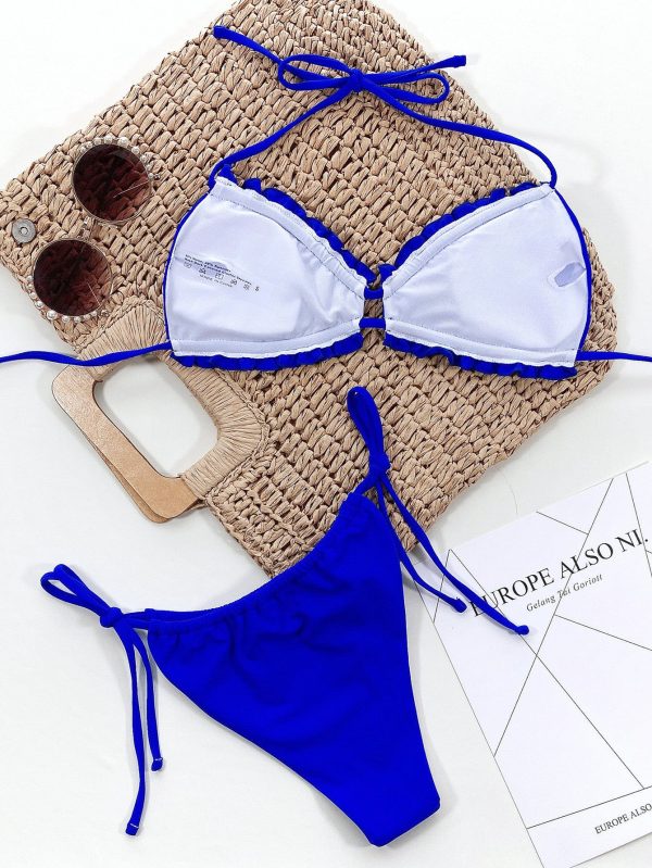 Frill Trill Halter Neck Bikini Set - Image 18