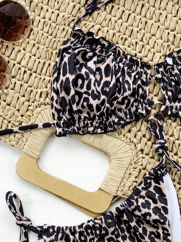 Frill Trill Halter Neck Bikini Set - Image 5