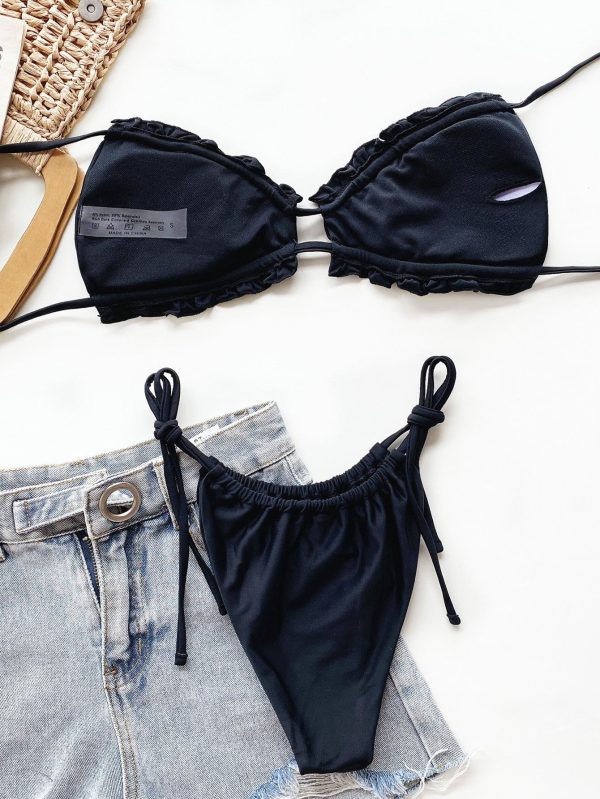 Frill Trill Halter Neck Bikini Set - Image 21