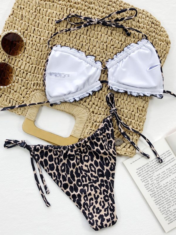 Frill Trill Halter Neck Bikini Set - Image 6