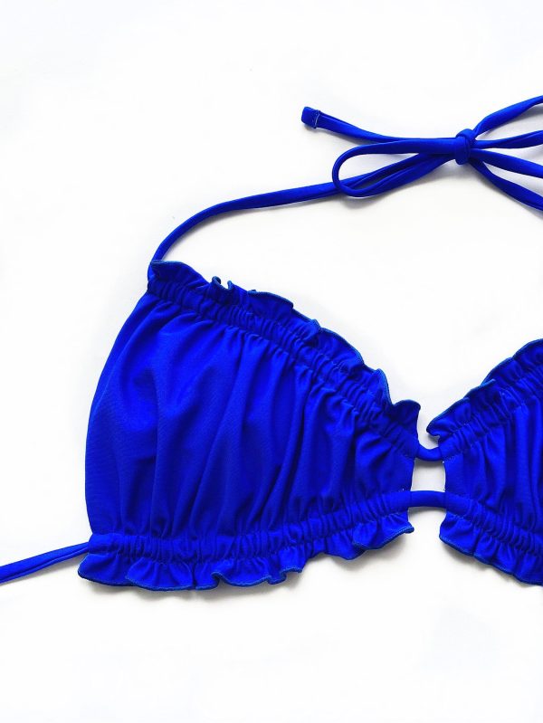 Frill Trill Halter Neck Bikini Set - Image 17