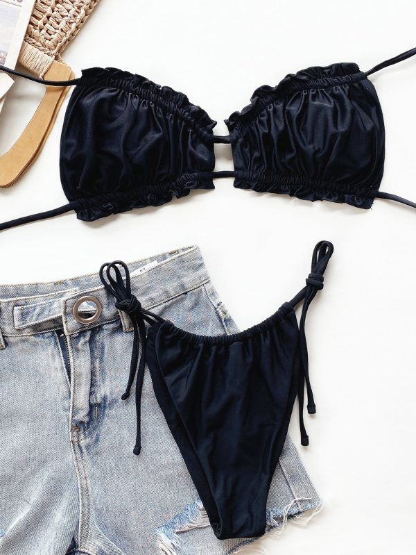 Frill Trill Halter Neck Bikini Set - Image 20