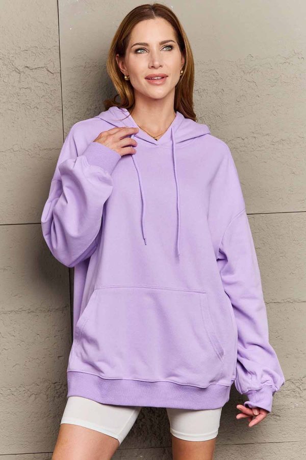 Simply Love Simply Love Full Size Leopard Slogan Graphic Hoodie - Image 4